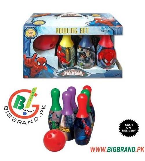 Spiderman Bowling Set